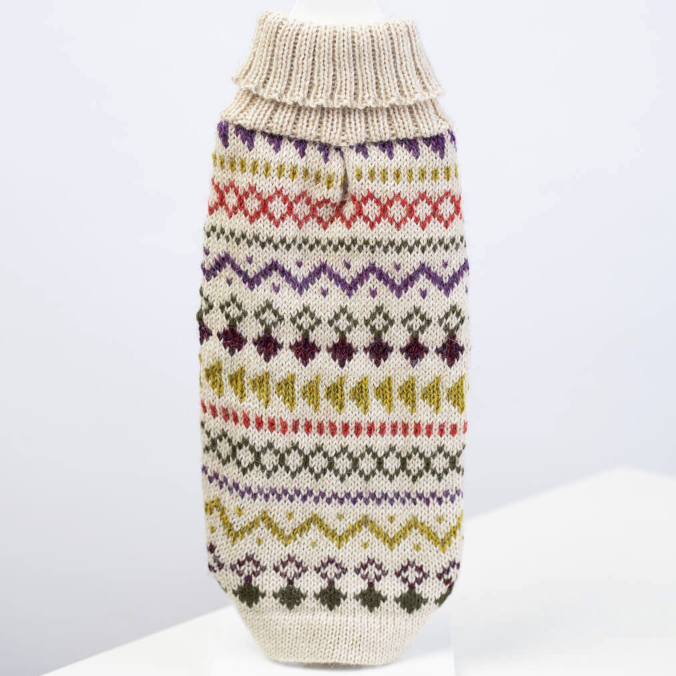 Medium Pet Sweater in Alpaca Alqo Wasi | blu29
